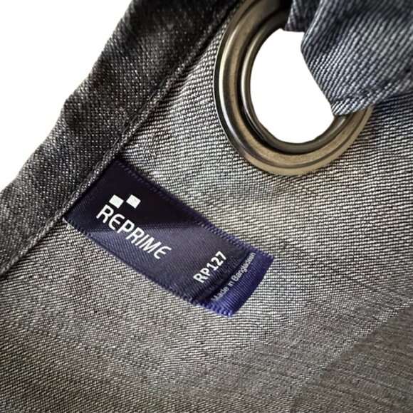 NWT Denim Bib Apron Faded Black/Grey FIRM PRICE - Picture 8 of 10